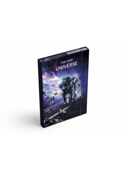 Teczka skrzydłowa z gumką A4 Universe