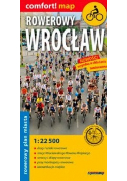 Comfort Map Rowerowy Wrocław Plan miasta