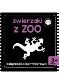 Książeczka kontrastowa. Zwierzaki z zoo