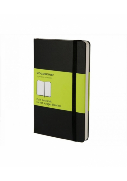Notes Classic 9x14 tw. gładki- czarny MOLESKINE