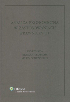 Analiza ekonomiczna w zastosowaniach prawniczych