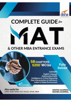 Complete Guide for MAT and other MBA Entrance Exams 4th Edition