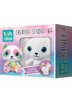 Panda maskotka do kolorowan Creative Studio STnux