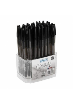 Długopis 0,7mm Easy czarny (50szt)