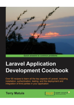 Laravel Application Development Cookbook
