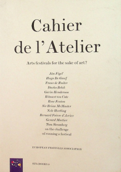 Cahier de l Atelier