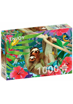 Puzzle 1000 Słodkie leniwce