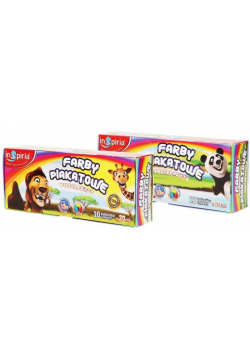 Farby plakatowe 10 kolorów 20ml