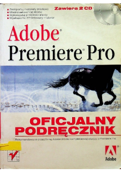 Adobe Premiere Pro Oficjalny podręcznik