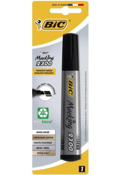 Marker Marking 2300 Ecolutions ścięty czarny BIC