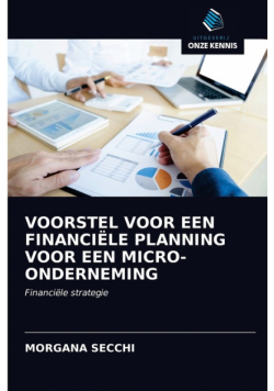 Voorstel Voor Een Financiële Planning Voor Een Micro-Onderneming