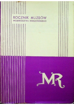 Rocznik Muzeów Województwa Rzeszowskiego Tom III