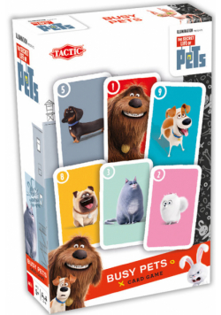 Sekretne Życie Zwierzaków Busy Pets gra karciana