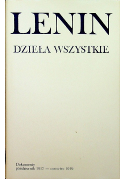 Lenin Dzieła Tom 50