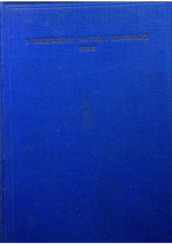 Z dziedziny nauki i techniki Światło tom X 1936r.
