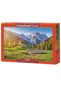 Puzzle 500 Lato w Alpach CASTOR