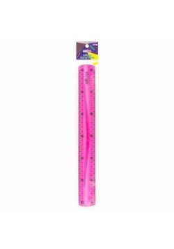 Linijka elastyczna 30 cm różowa STRIGO