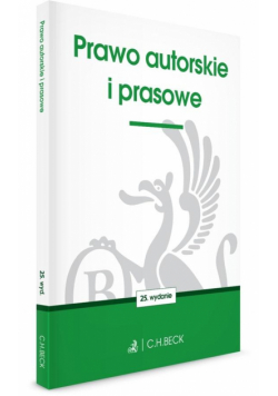 Prawo autorskie i prasowe w.25