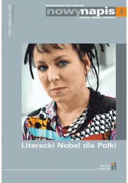 Nowy Napis Liryka epika dramat 5/2020