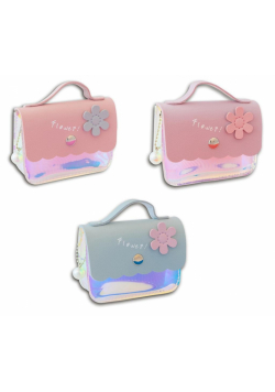 Portfelik Glossy Flower mix STnux