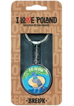 Brelok I love Poland Kraków ILP-BRE-A-KRA-09