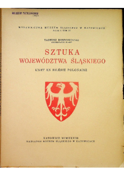 Sztuka Województwa Śląskiego 1933 r