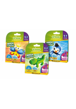 Masa piankowa zestaw mini 30g Zwierzątka CRICCO