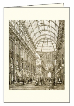 Karnet z kopertą ITW 016 Milano Galleria Vittorio