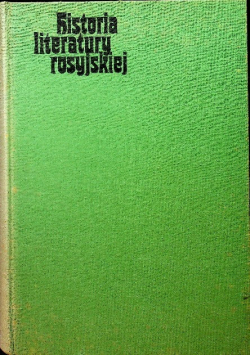 Historia literatury rosyjskiej tom 2