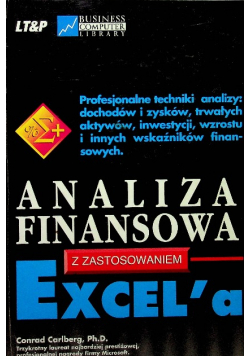 Analiza finansowa z zastosowaniem Excela