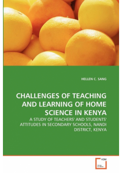 Challenges Of Teaching And Learning Of Home Science In Kenya