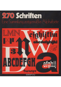 270 Schriften Eine Sammlung zeitgemaBer Alphabete