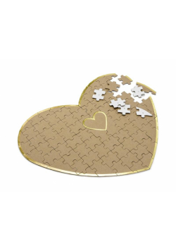 Księga gości puzzle serce 45x35,5cm