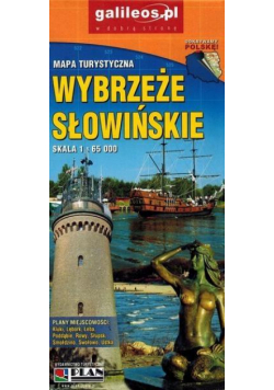 Mapa turystyczna - Wybrzeże Słowińskie 1:65 000