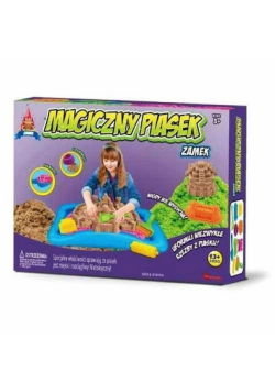 Magiczny piasek Zestaw z tacką Zamek 13 części