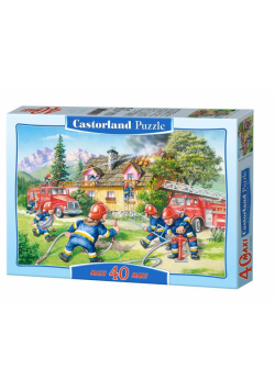 Puzzle 40 maxi - Gaszenie pożaru CASTOR