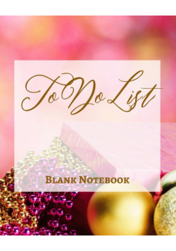 To Do List - Blank Notebook - Write It Down - Pastel Rose Pink Gold Yellow - Abstract Modern Contemporary Design Art