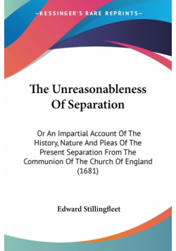 The Unreasonableness Of Separation