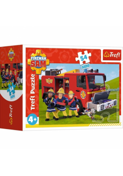Puzzle 54 Mini Strażak Sam w gotowości 2 TREFL