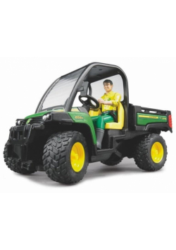 Wywrotka John Deere Gator 855D z kierowcą