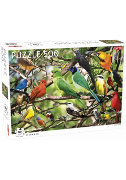 Puzzle 500 Animals: Exotic Birds