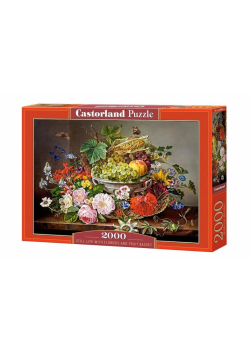 Puzzle 2000 Still Life with Flowers and FruitCASOR