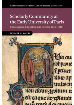 Scholarly Community at the Early University of Paris