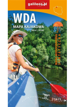 Mapa kajakowa - WDA 1:65 000