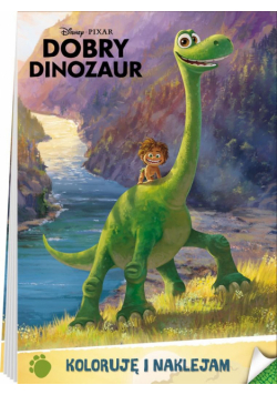Dobry Dinozaur. Koloruję i naklejam