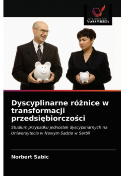 Dyscyplinarne różnice w transformacji przedsiębiorczości