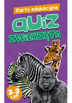 Karty edukacyjne. Quiz Zwierzęta