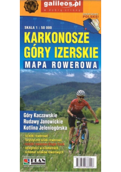 Mapa rowerowa - Karkonosze i góry Izerskie 1:50000