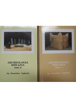 Archeologia biblijna Tom 1 i 2