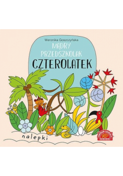 Mądry przedszkolak Czterolatek Książeczka z..